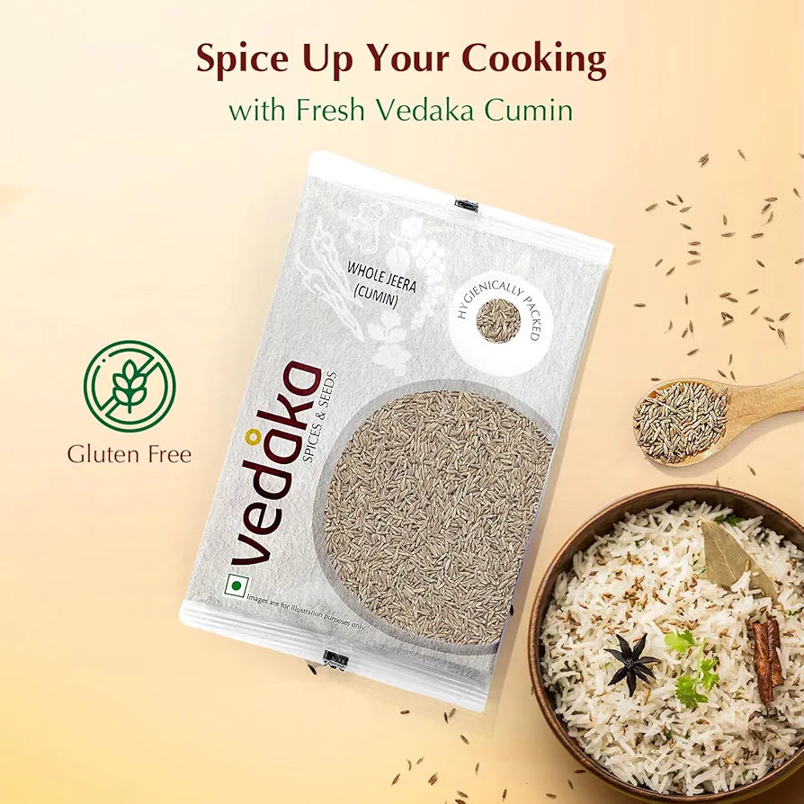 Amazon Brand - Vedaka Cumin  Seed, 500g